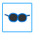 Fruppy zonnebril (blauw)