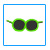 Gorrie zonnebril (groen)